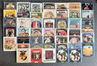 CED Video Discs | 45 Total, All Different Genres, UNTESTED
