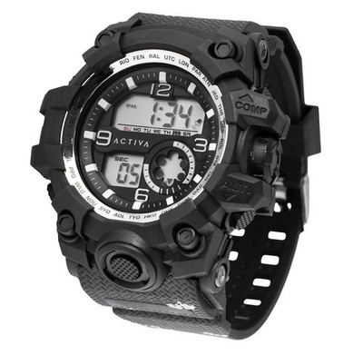  Activa Endurance X Invicta Men's Digital Watch - 54.5mm. Black (ACW435-002)