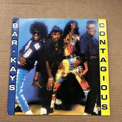 BAR-KAYS, Contagious LP 1987 Mercury Records Original/Vintage VG/VG+