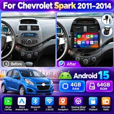 Android 15 Apple Carplay Gps Navi Car Radio Stereo For Chevy Cruze 2009-2015 Cam