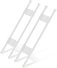 2 Sets Double RV Refrigerator Bars, RV Tension Rods with Adjustable Length