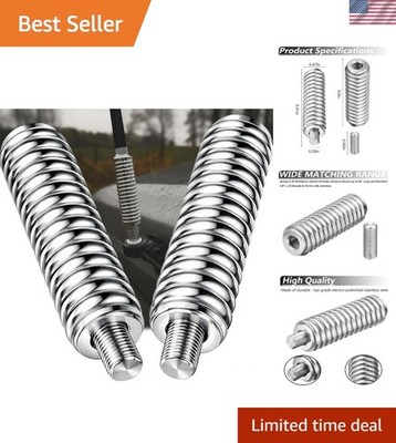 Heavy-Duty Stainless Steel Antenna Spring Mounts - Optimal Performance 2-Pack