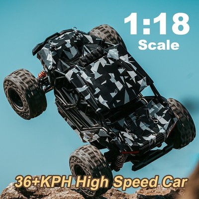 1:18 Desert 4WD Off-Road RC Car 36KPH High Speed All Terrain Racing Climbing