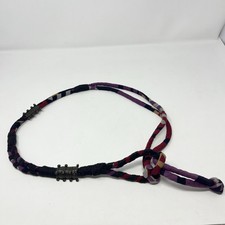 Vintage Hand Woven Belt Sash Vintage Multicolor Festival Boho Ethnic Knot Metal
