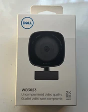 Brand New! Dell Webcam Camera WB3023 - 2K QHD 1440p