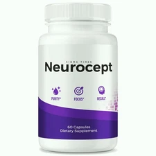 Neurocept - Advanced Brain Supplement for Sharp Memory 60ct