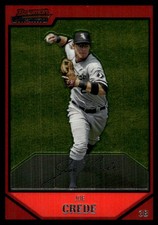 Joe Crede 2007 Bowman Chrome #82 White Sox MLB READ FREE SHIPPING AutographDen