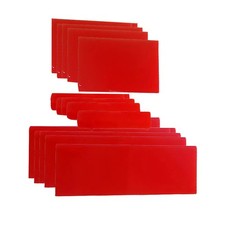 15Pcs Memory Card Door Slot Cover Lids for Nintendo Wii Game Console Repair Part