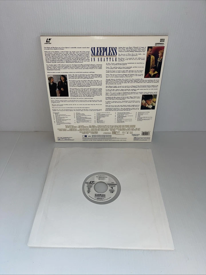 Tom Hanks Laserdisc FOREST GUMP SLEEPLESS IN SEATTLE APOLLO 13 LEAGUE THEIR OWN — 第 4/4 张图片