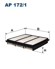 Filtre à air Mitsubishi 3000