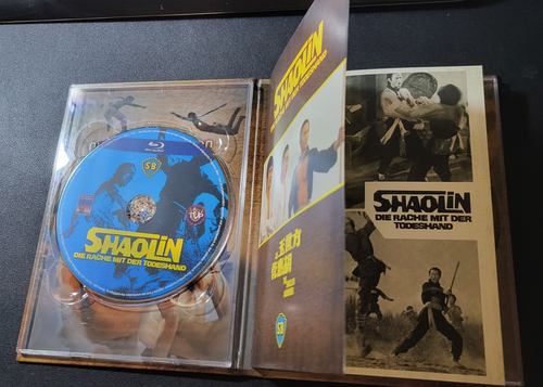 Shaolin Avengers (ungeschnitten) - Blu-ray - Shaw Brothers Mediabook - Fu Sheng 2 Disc - Bild 3 von 3