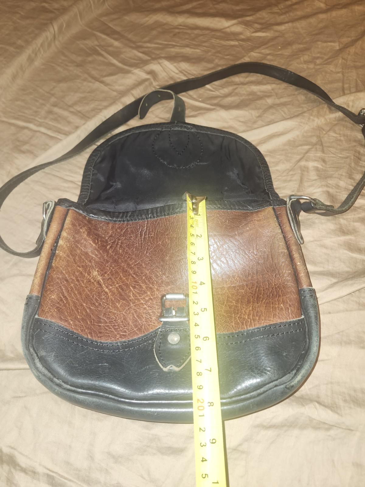 Duluth Pack Medium Shell Brown Bison Leather Purs… - image 2