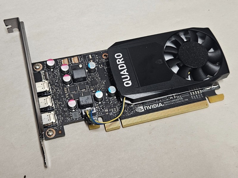 NVIDIA Quadro P400, 2GB GDDR5, 128 BIT, PCI-E, 3 x Mini-Dispaly Port