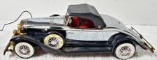 1931 Rolls Royce Phantom II Battery AM/FM Radio Black  Chrome 10" - Display VTG