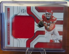 TRAVIS KELCE 2024 NATIONAL TREASURES TREMENDOUS TREASURES PATCH /99 Q3882