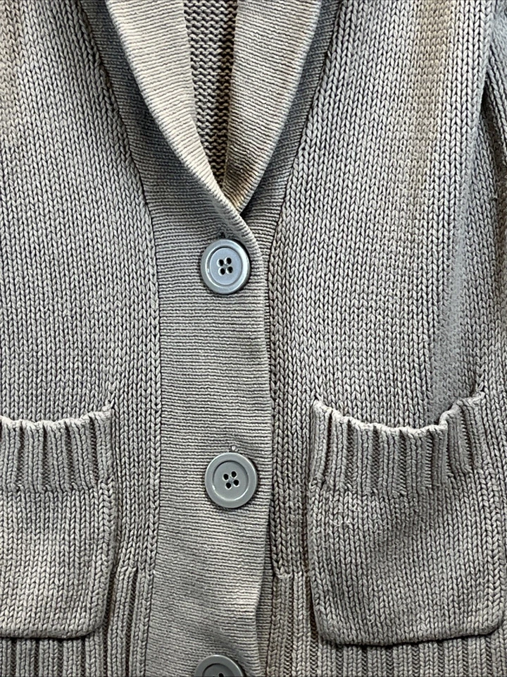 Suéter Merona Grueso Tostado Chal Cuello Cómodo Acogedor XXL Foto 2 de 4