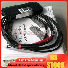 1PC KEYENCE FS-N12N Digital Fiber Optic Amplifier Sensor Cable FSN12 New In Box