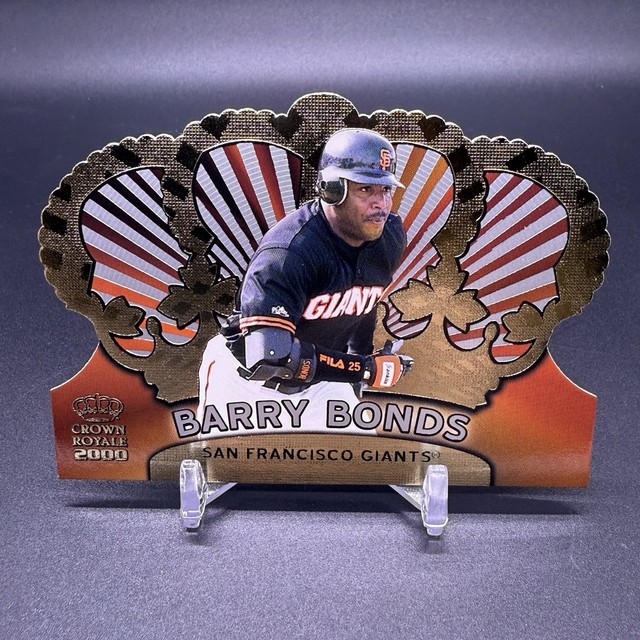 2000 Pacific Crown Royale Barry Bonds San Francisco Giants Die Cut #123