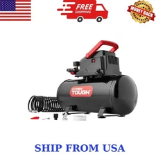 Hyper Tough Black 100 PSI Oil-free Portable Air Compressor 3 gal