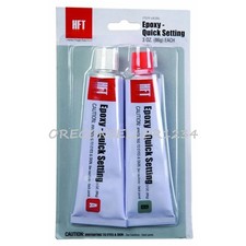 BIG TUBES Plastic Weld Quick Setting Epoxy Transparent Bonder Repair Glue