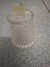 HOMCO 1194-BD Diamondlite Clear PEG Votive Cup Candle Holder w/Grommet