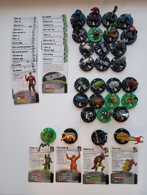 Heroclix Lot of 29 DC Lantern Legacy CUR + The Flash 045 + Hourman 050