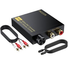 192Khz DAC Converter with Volume Control, Digital to Analog Audio Converter w...
