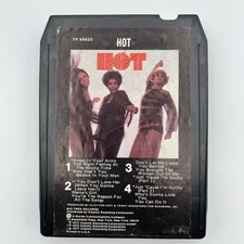 Hot - Self-Titled - Restored 8 Track Tape - New Pad and Splice
