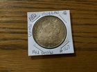 Early - 1882 Morgan Silver Dollar -AU details details  toning 067