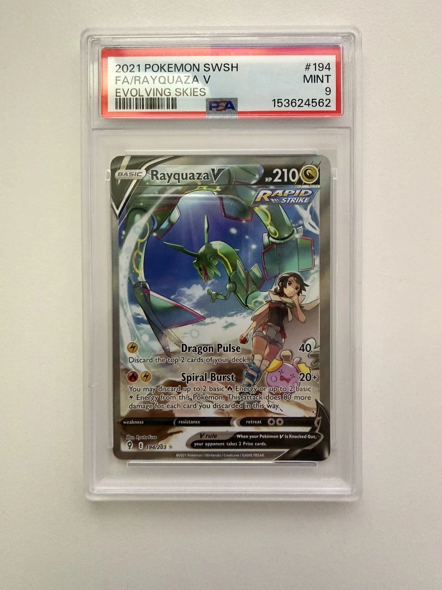 Rayquaza Pokémon TCG Professional Sports Authenticator (PSA) Grade