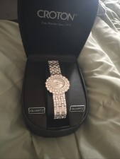 CROTON QUARTZ 7.25" LADIES WATCH IN ORIGINAL BOX