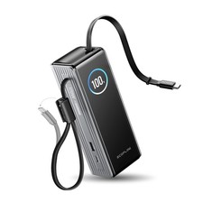 Laptop Power Bank, 25000mAh Rapid Portable Charger, Triple 100W USB-C Ports, ...