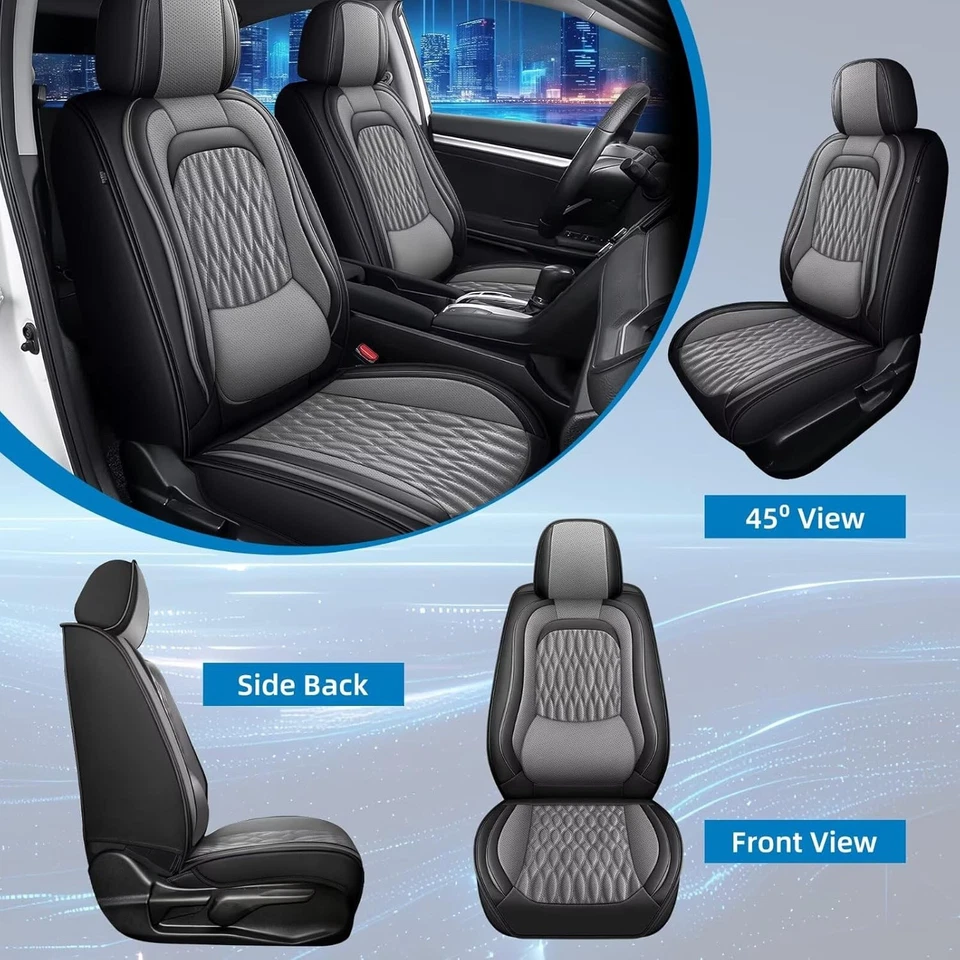 Car Seat Covers For Kia Sedona 2015-2021 Waterproof Seat Protector (2 Seat) Foto 2 de 4