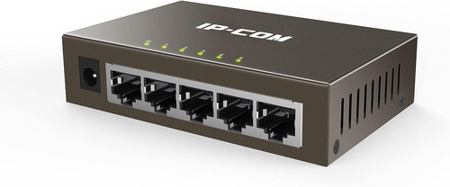 IP-COM G1005 5-Port Gigabit Desktop Switch - 第 2/3 張圖片