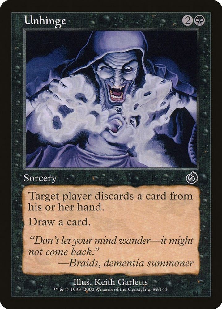 2002 Magic: The Gathering: Torment - Unhinge (#87, C, Near Mint)