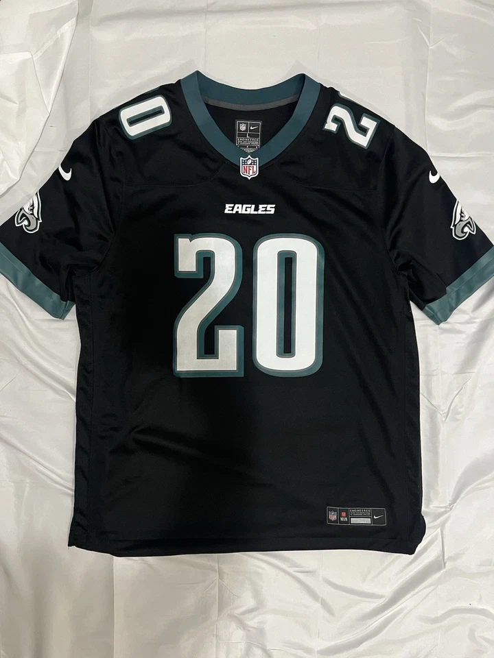 Auténtica camiseta deportiva negra Nike Vapor Fuse de Brian Dawkins talla grande Foto 2 de 4