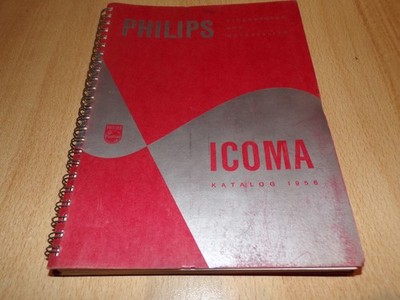 philips einzelne und materialien ICOMA - Katalog 1956