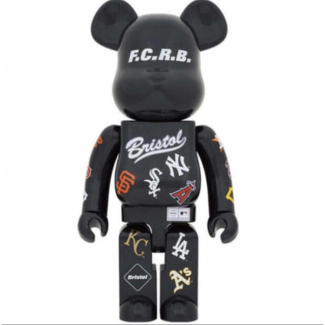 Medicom BE@RBRICK F.C.R.B x MLB 1000% All Team Bearbrick Figure Japan JP Import