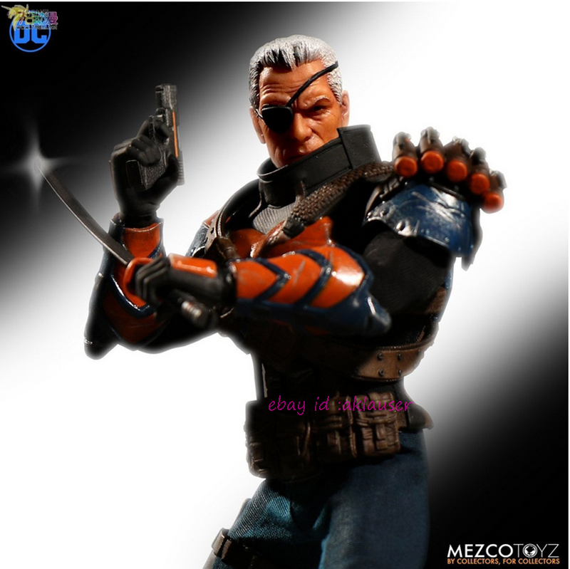 Mezco Toyz 1/12 Collective Marvel Dc Deathstroke Action Figure