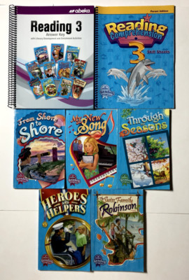 ABeka 3rd grade READING 3 7 pcs Student Reader Set Curriculum Current ...