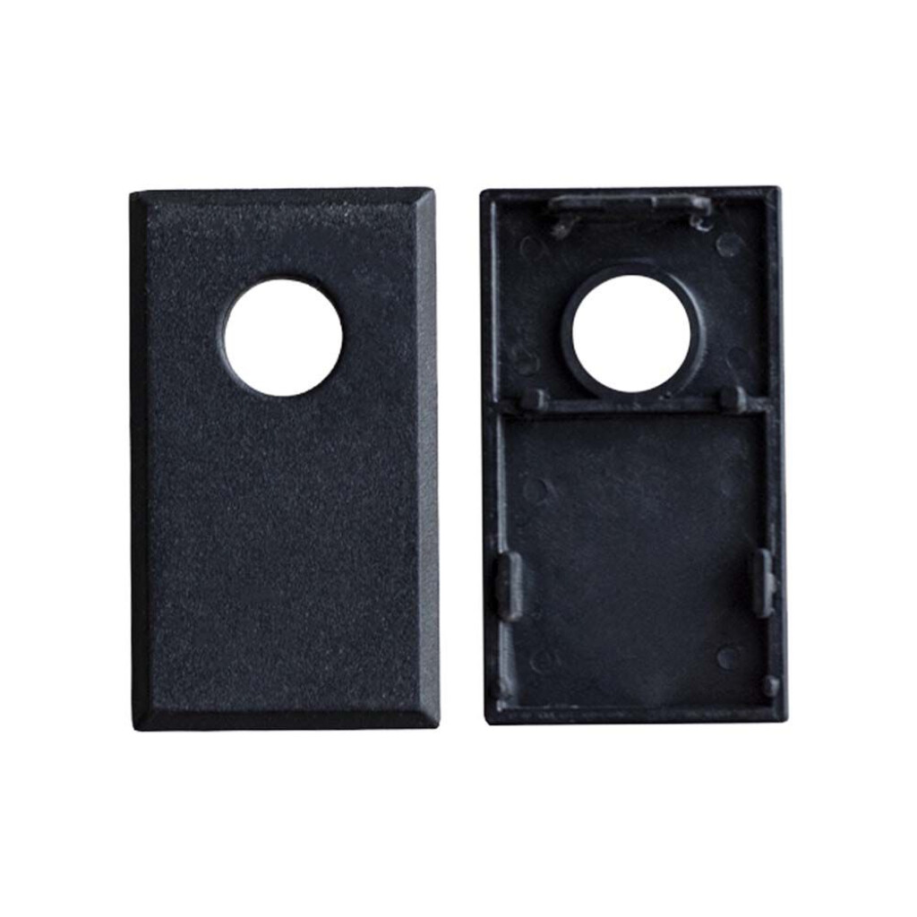 End Cap For Trim Less Track Rail 1set