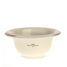 Edwin Jagger Ivory Porcelain Shaving Bowl With Silver RimSuccess