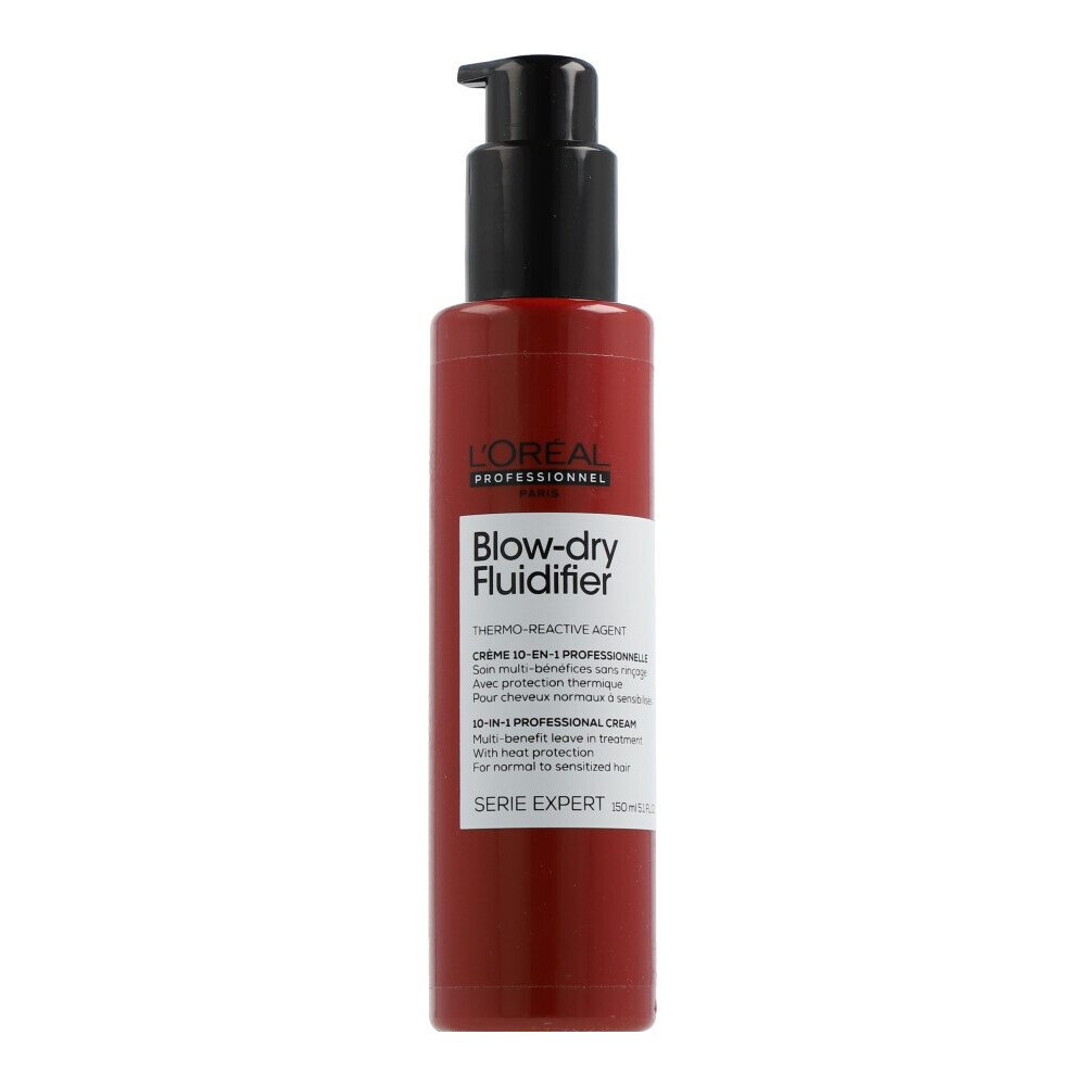 LOréal Professionnel - Профессиональный крем-флюид для сушки феном 10 в 1, 150 мл