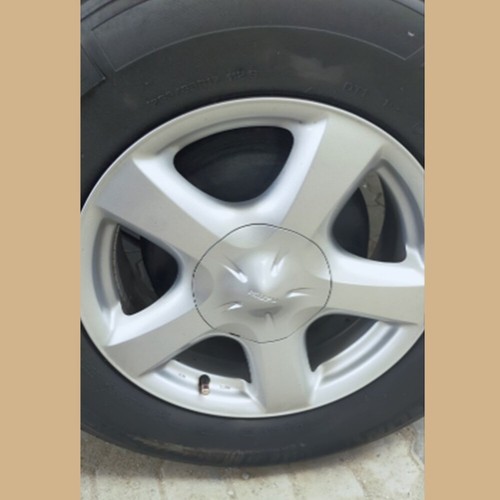 Hub Center Cap ISUZU D-Max V-cross 17" Set 4X Genuine Cover Wheel PICK-UP Silver - Picture 7 of 12
