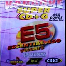  CHARTBUSTER ESSENTIAL SUPER CD+G Vol-5 450 Tracks Playable on CAVS System or PC