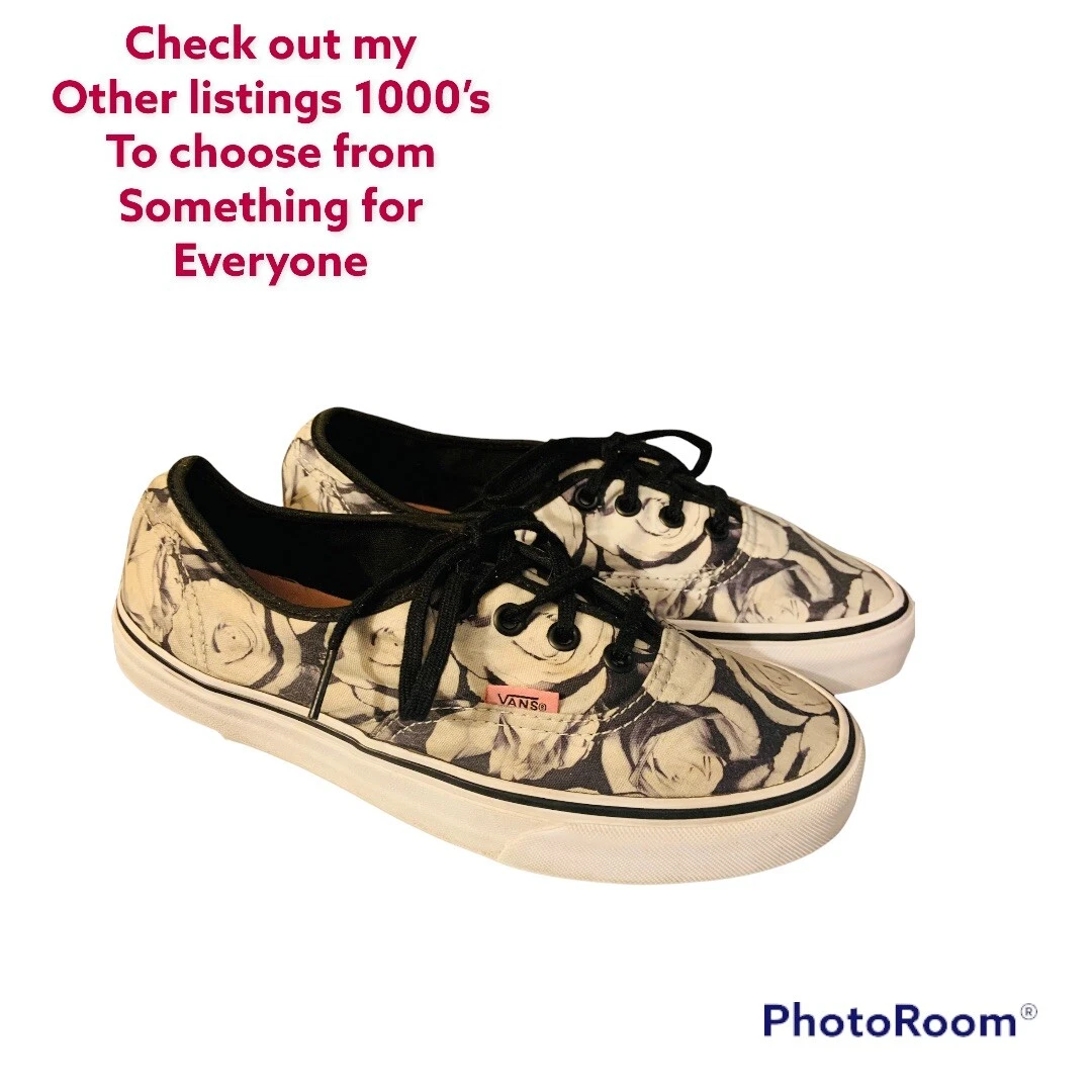Vans off the wall rose best sale shoes
