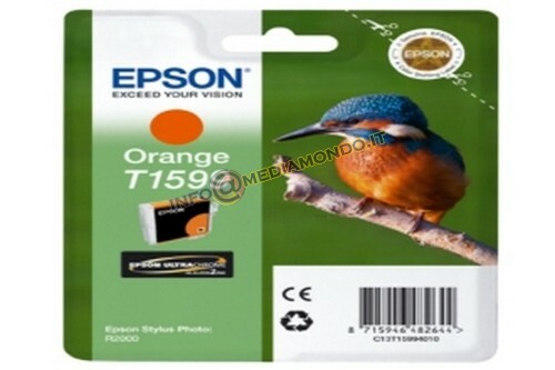 Cartuccia Epson T1599 - arancione orange - originale - Stylus Photo R2000