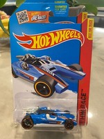2015 Hot Wheels #182 HW Race-Track Aces Honda Racer Auto Blau/Weiß 1:64