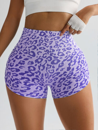 Women's Seamless Scrunch Butt Lifting Biker Shorts Booty Workout Cycling Shorts - Picture 43 of 58