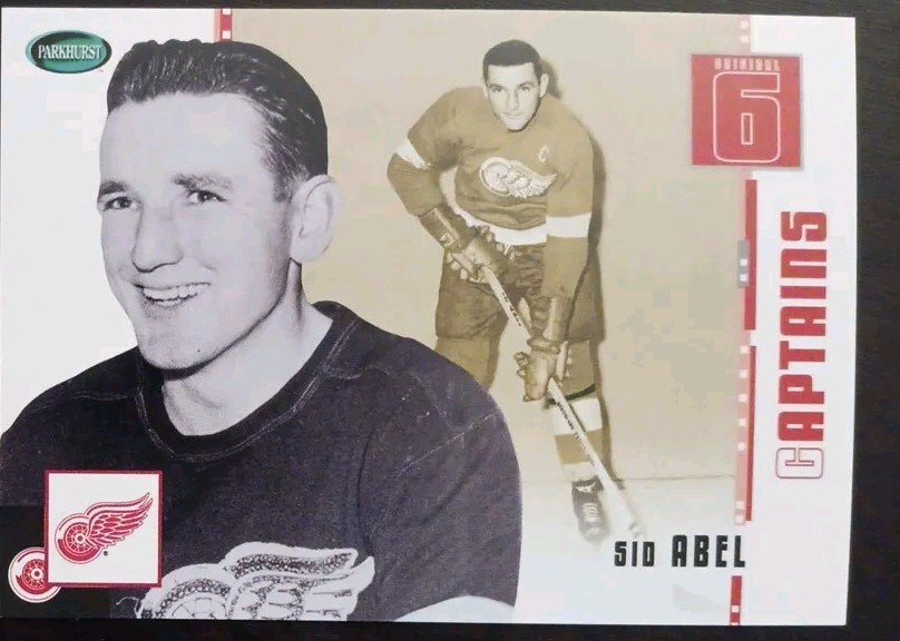2003 - 2004 Parkhurst Sid Abel Original Six Captains #77 Hockey Card